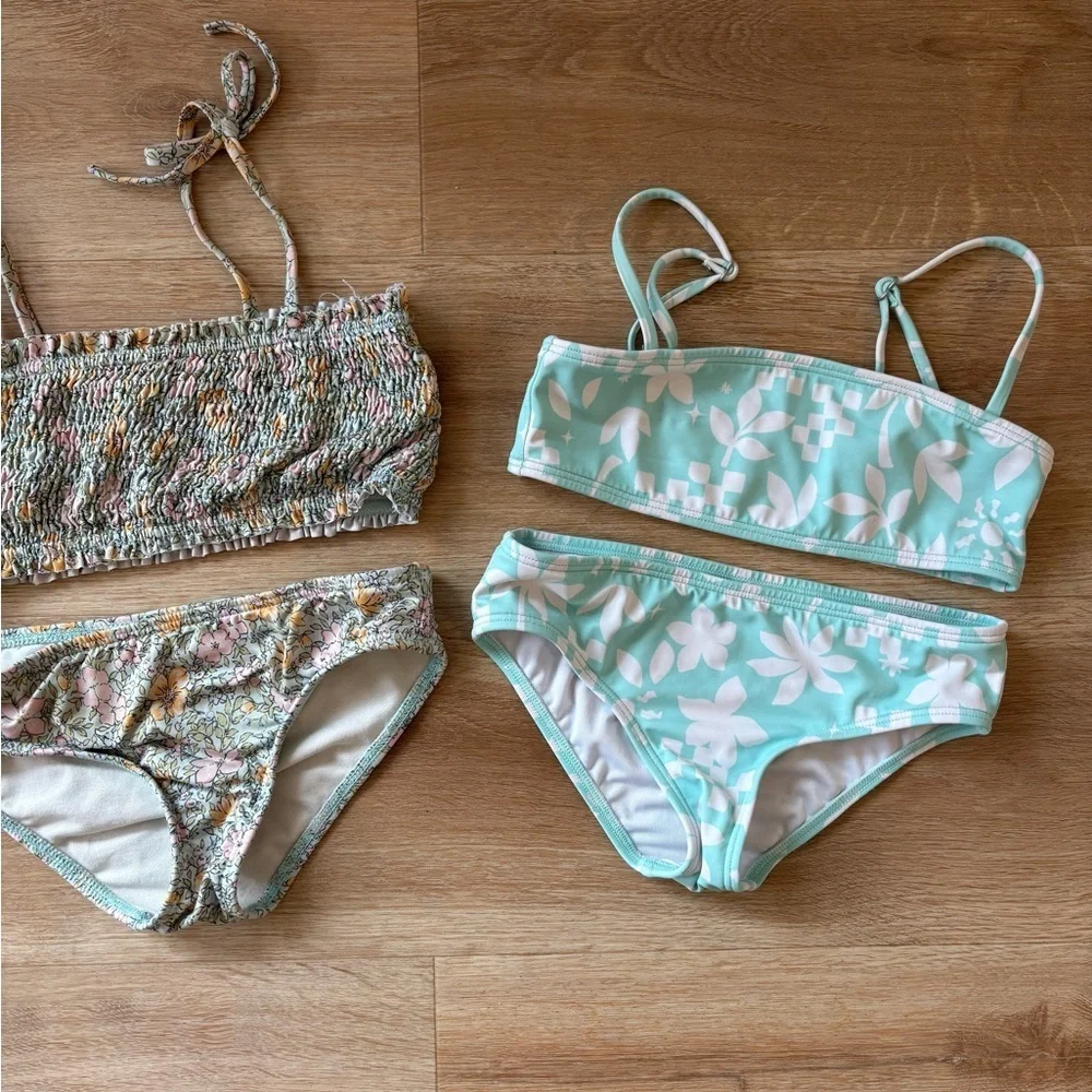 Billabong Kids Set 🌊 Mint and Floral 6/8